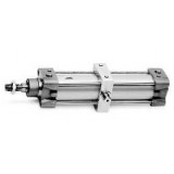 Camozzi  International standard cylinders 60M1L032F0025 Cylinders Series 60 with centre trunnion Mod. F